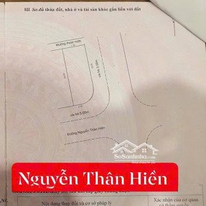 chào bán lô góc vip đường 10m5 - nguyễn thần hiến trục thông thẳng ra biển