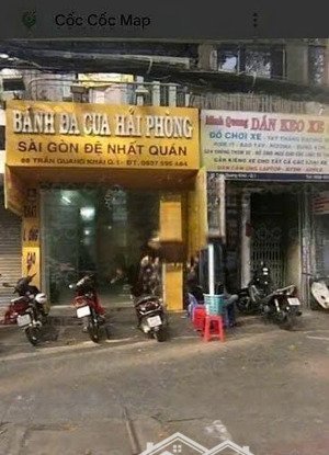 cho thuê nhà mặt tiền trần quang khải, p.tân định, q.1 giá 31tr