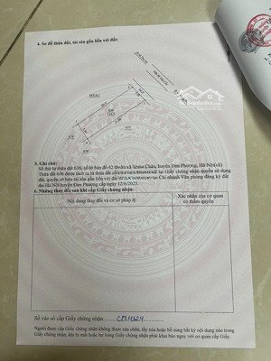 bán đất siêu hot tại trung châu, đan phượng, hà nội, 6 tỷ, 112.3 m2