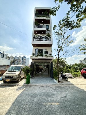 nhà bên trường học, đường lê thị riêng, dt:4x15m, lửng, 3 lầu, 4pn, gara ô tô, sân thượng, 7.08 tỷ