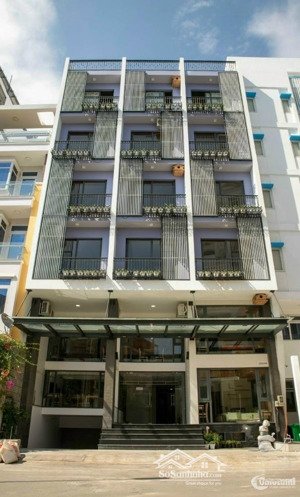 giá: 53 tỷ- hđt: 160tr/th - bán tòa nhà chdv nguyễn gia trí, p25, bình thạnh -dt: 8x25m- hầm+6 tầng