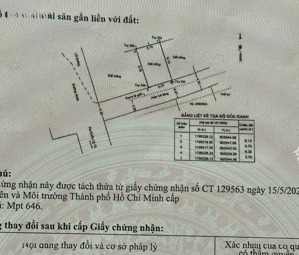 cần bán lô đất hẻm 389 đinh thị thi 52,5m2 hẻm oto né nhau giá 6 tỷ