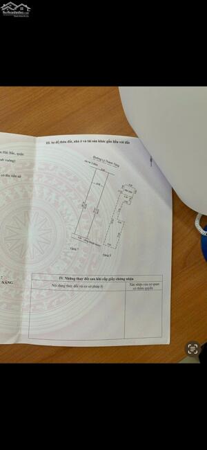 Cần Đất Tặng Nhà mặt tiền đường Lý Thánh Tông, phường An Hải Bắc, Sơn Trà, trục đường song song đường biển Phạm Văn Đồng