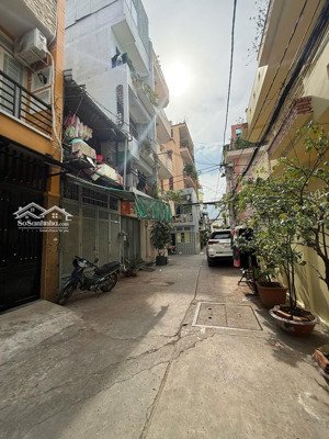 ngộp bank- gấp bán trong tháng- hẻm 6m - phú nhuận- 53,1m2 - 4 tầng - nhà mới đón tết - sát bên q1