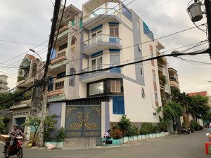 nhà 4 lầu góc 2 mt ko lộ giới cư xá phú lâm a q.6