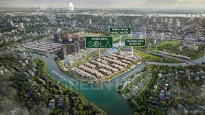 biệt thự song lập sola (8x19m) 5 tầng, giá gốc ct giá từ 58,4 tỷ (có vat)
