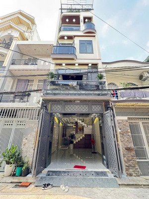 siêu phẩm nhà phố thang máy 1 trục thông xe tải, xe hơi ngủ trong nhà phan huy ích, tân bình