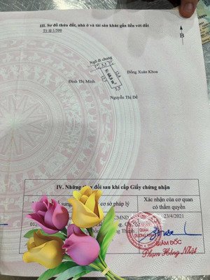 68m2 đất tại tiểu trà hưng đạo dương kinh giá 1.xx tỷ ngang 5,5m. đường rộng 3m ~ 5m đ