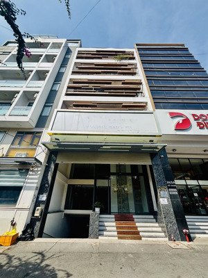 cho thuê tòa nhà vp - võ oanh, phường 25, bình thạnh ( 8x16m - h 6l - thang máy)
