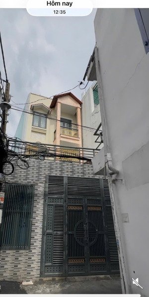 nhà vườn lài 3 tầng + sân thượng - hẻm xh thông - nhỉnh 6đ