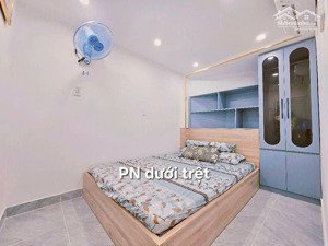 nhà mới: 3.7 x 9.5 / 3 tầng 4pn + 3wc hẻm 334/ nguyễn văn nghi p. 1 q. gv