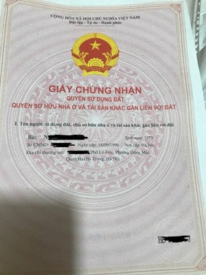 em cần bán mảnh đất với diện tích 45m sổ đỏ mặt tiền 6m tại đường lĩnh nam ngay chợ đêm lĩnh nam