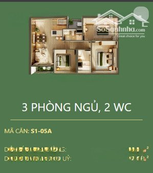 chuyển nhượng giá gốc hợp đồng căn 3pn góc eco retreat giá rẻ hơn 2pn. chỉ 4.285tỷ/căn ck 11%