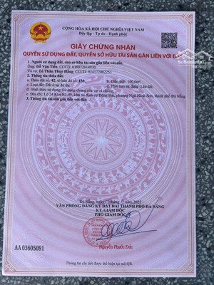 chào bán lô nguyễn thần hiến b2.49 lô 24