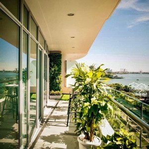 bán cc watermark lạc long quân, view thẳng hồ tây, 122m2, 2 p.ngủ, vuông đẹp, full nt,có lot để oto