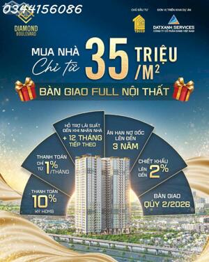  SỞ HỮU NHÀ CHỈ TỪ 35 TRIỆU/M² – BÀN GIAO FULL NỘI THẤT