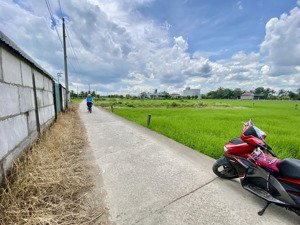 bán đất cặp đường đăng mỹ, xã tân bình, tân trụ - gần ql1a, sổ riêng, thổ cư 100%, giá 850 tr