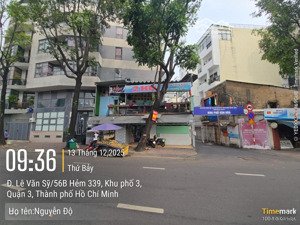 chính chủ rao bán mặt tiền trường sa- lê văn sỹ q3.- ngang khủng 11.5m - giá chỉ 12.5t