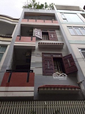bán nhà 5 tầng hẻm đường biệt thự, đường rộng 4m, cách biển 400m, giá 6 tỷ 200 triệu