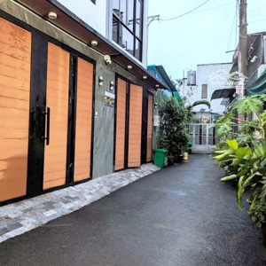 4.1x13.5m, 4 lầu thang máy + smart home, phạm văn chiêu, 7.x tỷ