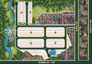 đất kdc tân lâp kế bên kcn vsip 3. dt 100m2 - giá 2.8 tỷ. lh - sổ hồng riêng