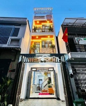 bán gấp nhà phạm văn chiêu, gò vấp, 57m2, nhà full nội thất, 1t2l, 4pn 4wc, sổ riêng