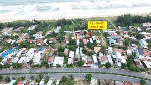 siêu phẩm đất biển hà my lô góc 2 mặt tiền chỉ 1 bước chân xuống biển