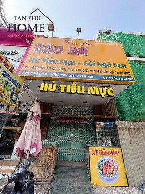 mặt tiền kinh doanh đắc địa bậc nhất ngã tư gò dầu & tân sơn nhì 4 x 18m, cấp 4 1pn + 1wc