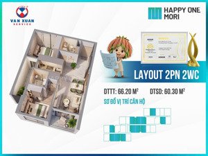 chỉ 2,576 tỷ sở hữu căn 2pn2wc diện tích 67,7m2 tại trung tâm thuận an - tp hcm