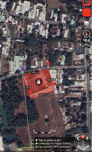 bán bán đất 4850m2 mặt tiền đường nguyễn thị hai, xã trung an