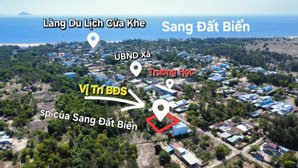 4 tỷ 2 sở hữu gần 1.000m² đất thổ cư làng du lịch cửa khe - nam hội an, đường ô tô xuống biển