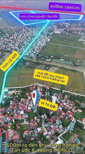 bán mảnh đất tân ước thanh oai