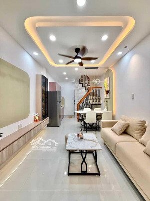 nhà nguyễn thượng hiền, bình thạnh - 4.28 tỷ, 3 tầng dtsd 65m2, full nội thất, shr không qh.