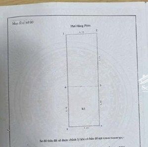 gía tốt ! mặt phố hàng phèn 4 tầng khung cột ô chờ thang máy chỉ 46 tỷ