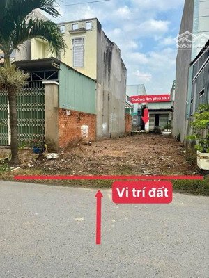 đất 75m2 trên đ.lê lợi xã tân hiệp hóc môn, sổ hồng riêng, full thổ cư - giá 1tỷ