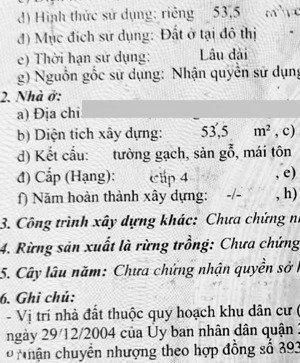 3,2 tỷ - 54m2 - nhà cũ - sổ hồng riêng thật - hẻm nhỏ gần mặt tiền nguyễn duy trinh q2