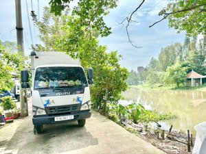 đất mặt tiền sông ông đụng thạnh lộc, apđ mới, q12, dt: 10x17m xây biệt thự quá đẹp, giá: 5.25 tỷ