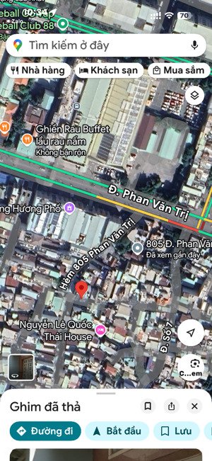 nhà 65m 1 trệt 1 lầu 3 phòng ngủ phan văn trị p7 cách đường phan văn trị 100m