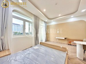 100% mới. khai trương chung cư mini 1pn ngay trường đại học vlu cs3. khu dân cư cao cấp yên tĩnh