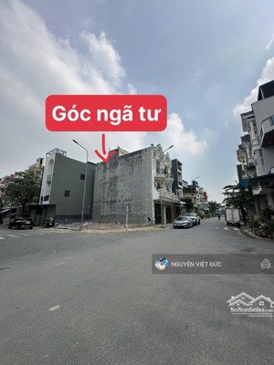 bán lô góc ngã tư làm cafe cực đẹp thuận an ngang 6,6m khu dân cư vip ở kín ngã tư miếu ông cù