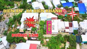 bán đất thổ cư diên an gần 23/10 - full thổ cư - nở hậu đẹp - ô tô vào tận nơi - sđt 
