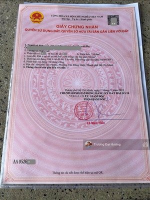 bán nhà giá rẻ - 110,6m² (4,6 x 24m) - p. tân bình, tp. dĩ an - 2,95 tỷ tl