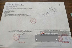 bán đất kdc gần đường lê hồng phong p. tân bình, tp. dĩ an - 3,55 tỷ tl