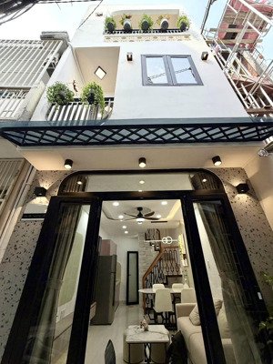 bán nhà đẹp 3 tầng nguyễn văn đậu full nội thất, giá hạt rẻ chỉ 4,26 tỷ tl