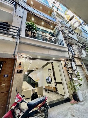 15 tỷ 9 nhà phố hoàng văn thái gara oto, nhà đẹp 5 tầng nở hậu, trung tâm thanh xuân, ngã tư sở