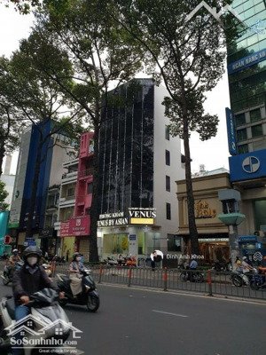 giảm 10 tỷ bán tòa nhà góc 2 mặt tiềnđối diện hà đô centrosa quận 1.hầm 6 tầng.giá 82 tỷ