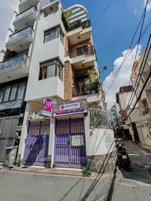 hẻm xe hơi thích quảng đức - phú nhuận. góc 2 mặt, dt 83m2 - 5 tầng chỉ 19 tỷ thương lượng