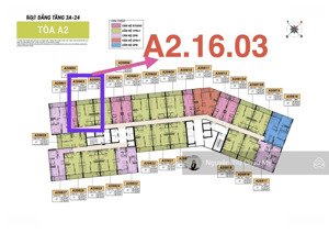 căn hộ 1pn+ giá tốt toà a2 tầng 16 - giá vay từ 2,8ty - view đài phun nước- biển - châu mỹ srt