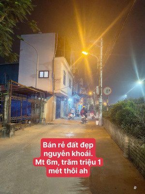 giá này tốt nhất_100 triệu_đất to gần mặt phố_nguyễn khoái_60m_ko qui hoạch