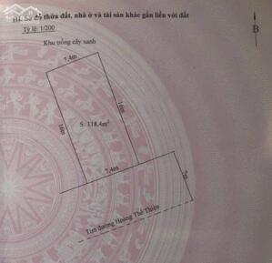 Bán lô đất DT 118 M mặt đường Hoàng Thế Thiện Hải An